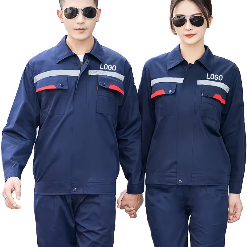 Construction Work Jacket Clothes Long Sleeve Work Suits for Men Workwear Ladies Uniform for Work
