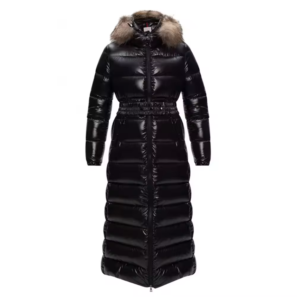 Winter Women's Long Down Jacket Padded Coat Ladies Slim Hooded Parka waist coats for women woman coa
