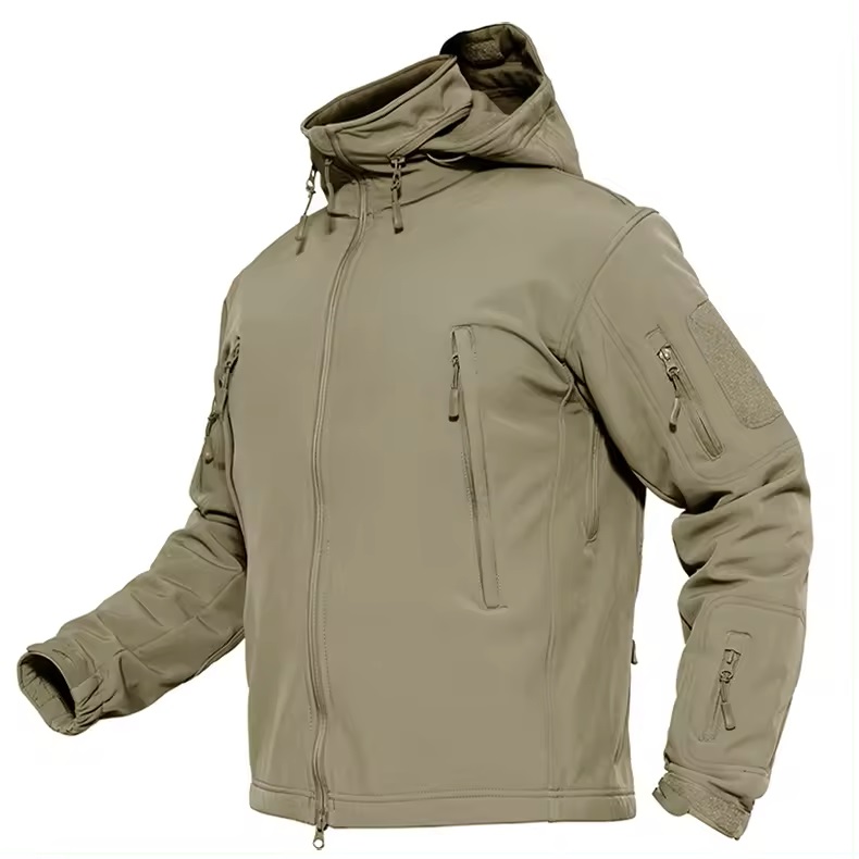 New Winter Outdoor Waterproof Windproof Hiking Tactical Fleece Jacket 