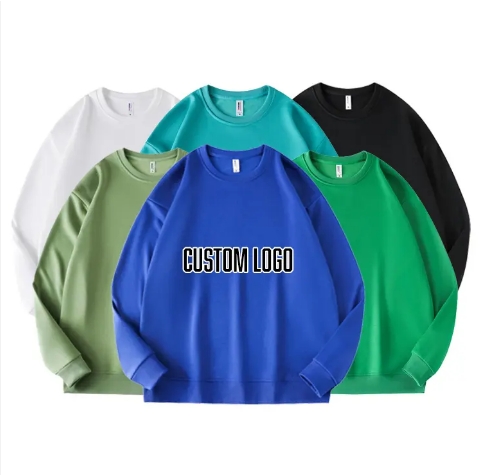 Custom Screen Printed Men's Regular Sleeve Hoodies&Sweatshirt Polyester Plain Pullover Autumn Sports