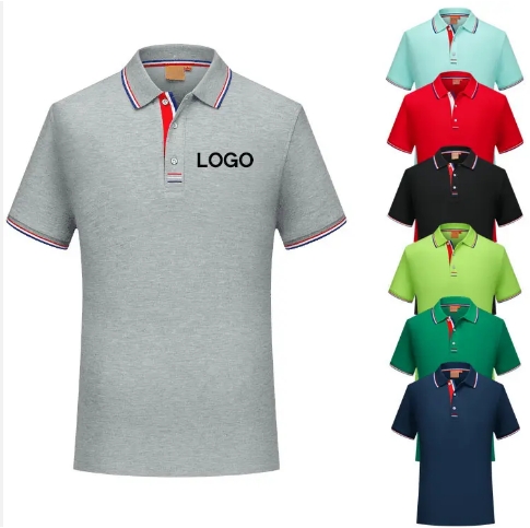 Custom Printing Logo Unisex Polo T Shirts for Election Campaign Short Sleeve Polo Shirts Cotton Men'