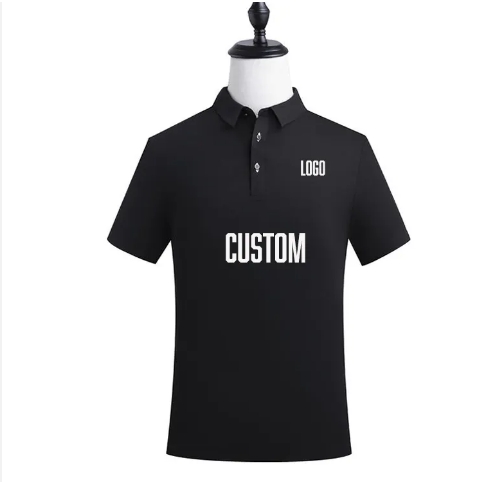 Polo Shirt Printing Embroidered Work Shirts No Minimum Order No