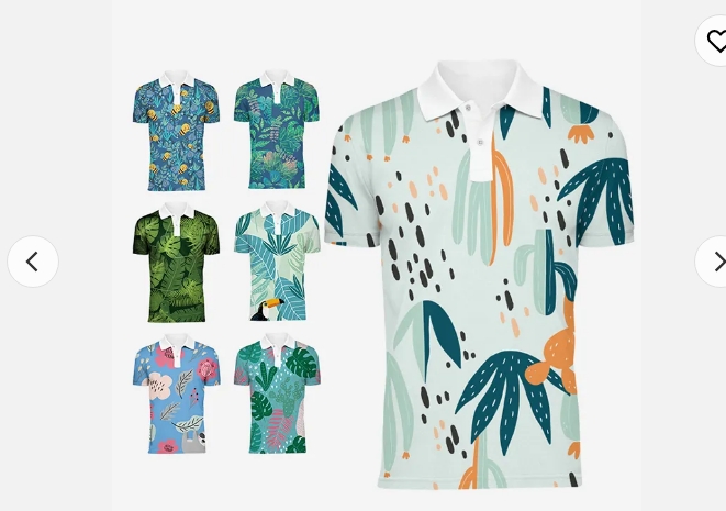 Custom High Quality Polyester Collar Golf Polo Shirt Quick Dry Polo T Shirts Sublimation Embroidery 