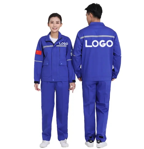 Custom spark proof anti-static labor protection clothing electric welding anti-ironing flame retarda