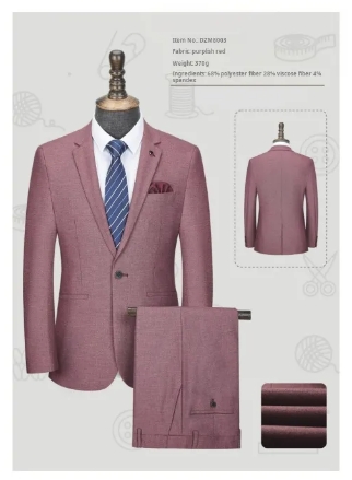 High-end fashion men's business comfort wedding suit