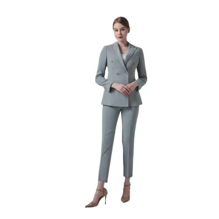 High-end Fashion Style Women's Suit and Trousers Elegant Sets for Formal Office Business Wear