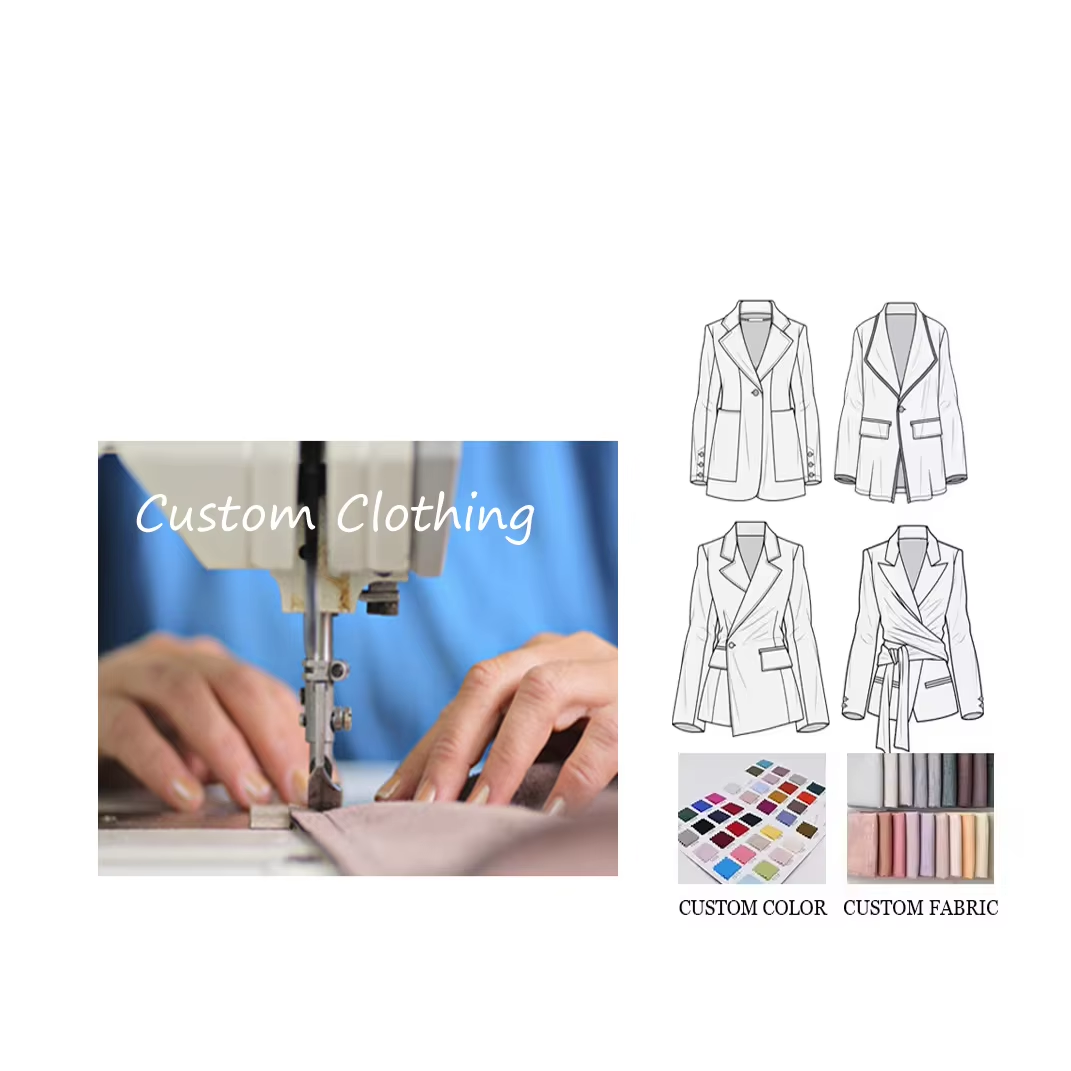High Quality Brand Cut and Sewing Designing Women Clothing Custom Design Clothing Manufacturer